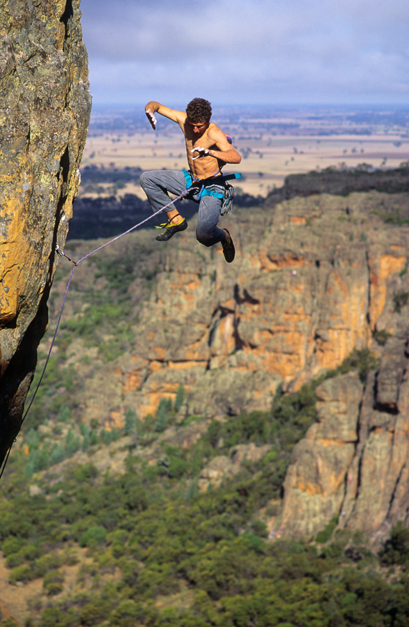 Лазание Onsight Trad. Climbing Australia. Trad Climbing "Australia". Climb now